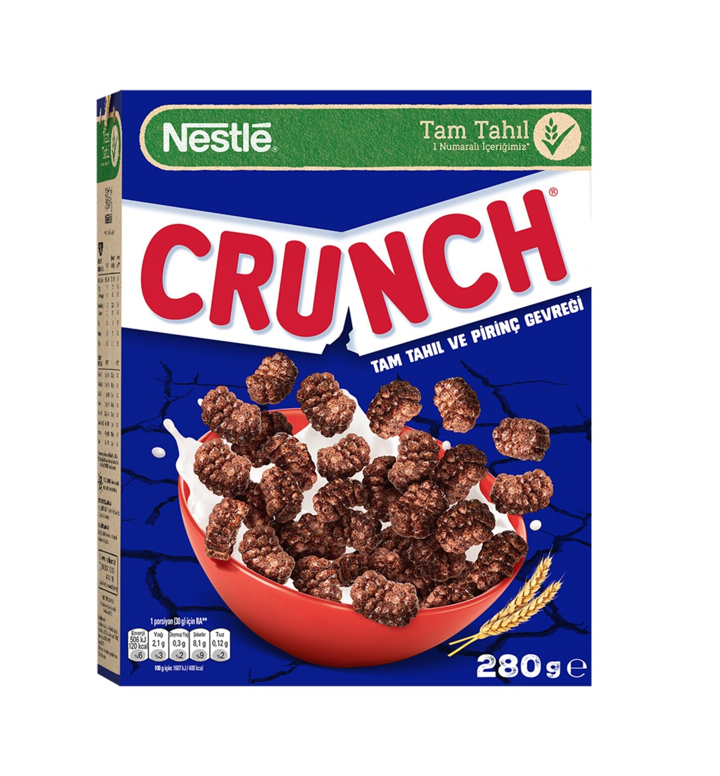 Nestle Crunch Whole Grain And Rice Cereal Box 280 G