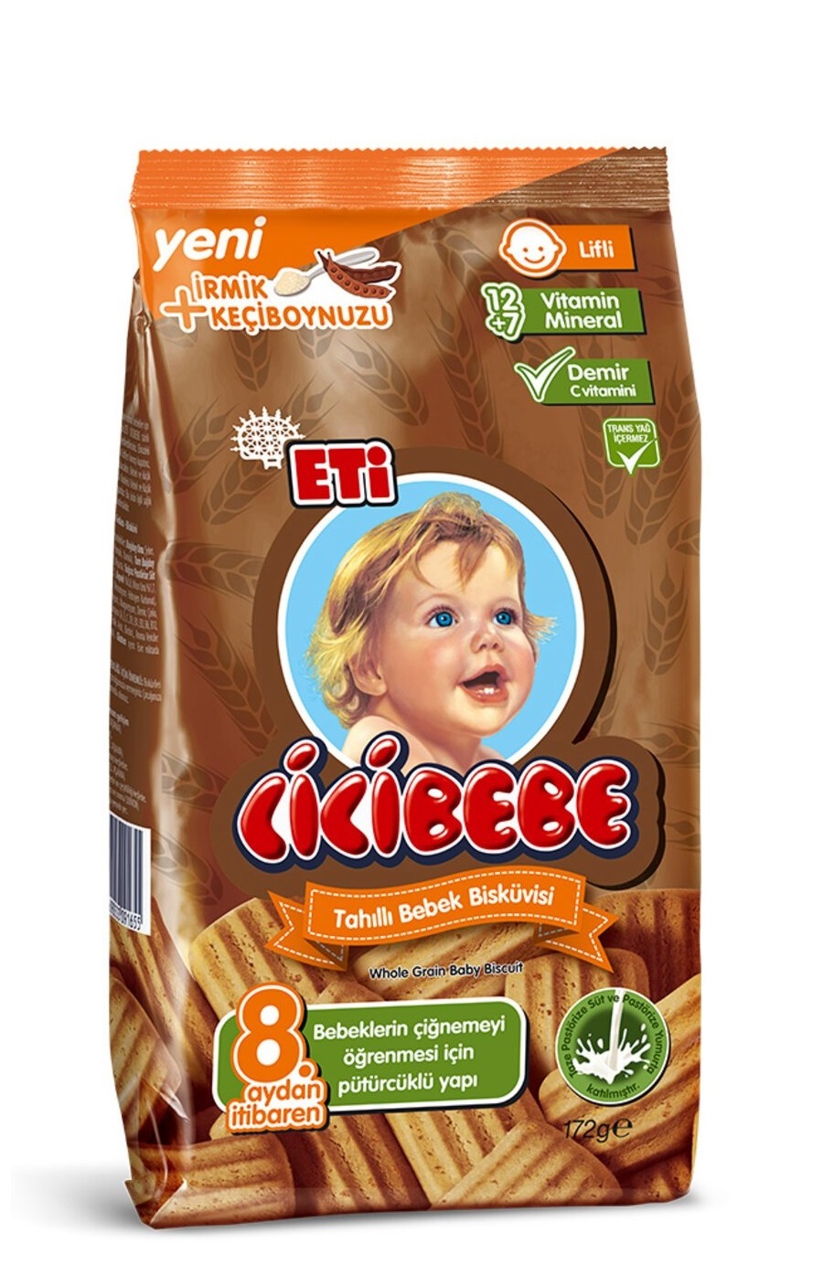 Eti Cicibebe Multigrain Biscuit 172G