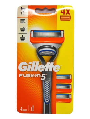 Gillette Fusion 5 Tıraş Makinesi 4 Yedek Bıçak